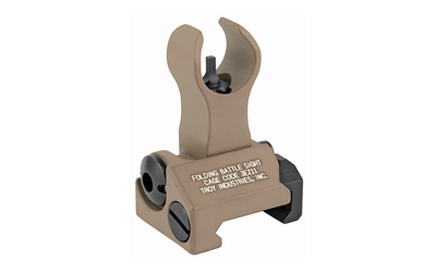 TRYSSIG-FBS-FHFT-00_1 Troy HK Folding Front BattleSight, Flat Dark Earth, 1.3″