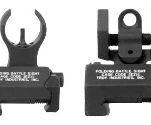 TROY BATTLESIGHT Micro HK-Style Folding Front & Rear (Black)