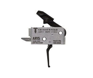 Trigger Tech AR Duty Two-Stage Flat Trigger, 3.5 lb