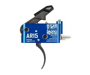 TriggerTech AR-15 Diamond Pro Curved Trigger, PVD Black, 1.5-4 lb