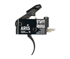 TriggerTech AR15 Single-Stage Adaptable Curved Trigger, Black