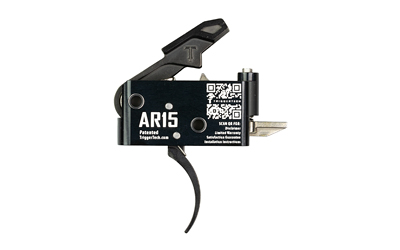 TriggerTech AR15 Single-Stage Adaptable Curved Trigger, Black
