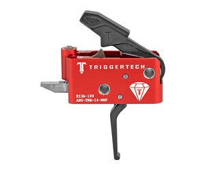 Trigger Tech Diamond Flat Two-Stage AR Trigger — Black, RH