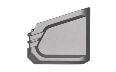 TYTD-G17MAGEX-G_1 Tyrant CNC Glock Magazine Extension — Gray Aluminum +6/+5