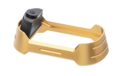 TYTD-G48MW-GOLD_1 Tyrant CNC Magwell for Glock 43X/48, Gold 6061 Aluminum