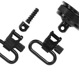 Uncle Mike’s 18012 Mag Cap Swivel Set, 12 Gauge, 1″ Loop