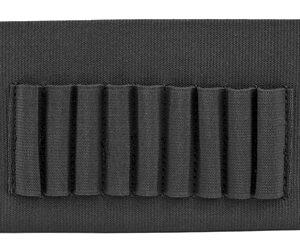 Uncle Mike’s Buttstock Shell Holder 9-Loop Black Nylon