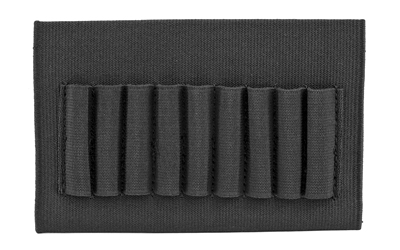 UM8848-1_1 Uncle Mike’s Buttstock Shell Holder 9-Loop Black Nylon