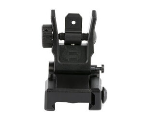 UTG AR15 Low Profile Flip-Up Rear Sight, Dual Aperture
