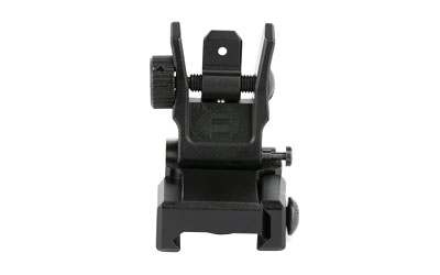 UTGMNT-955_1 UTG AR15 Low Profile Flip-Up Rear Sight, Dual Aperture