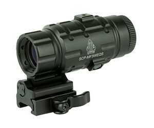 UTG 3X Magnifier Flip-to-Side QD Mount, 37mm