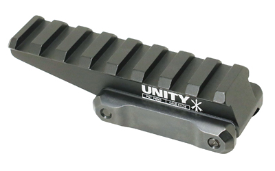 Unity Tactical Fast Optic Riser – Black Anodized