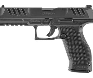 Walther PDP Full-Size Optic Ready 9mm 5″ Pistol, Black
