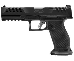 Walther PDP Match 9mm 5″ Optics-Ready Black Frame