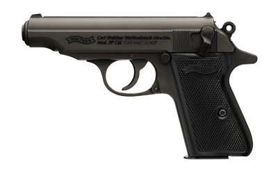Walther PP .32 ACP Pistol, Black, 8-Round
