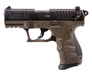 WAL P22 22LR 3.4″ 10RD MIL GREEN CA