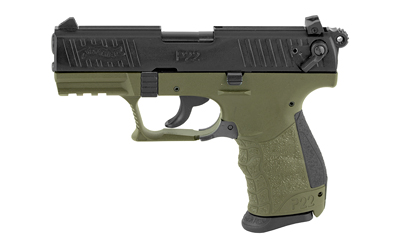 WA5120715_1 Walther P22Q .22 LR 3.42in Threaded OD Green 10rd