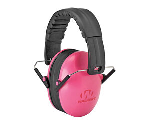 Walkers Youth Folding Passive Muff 23 dB Pink