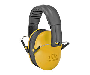 Walkers Folding Kid Muff 23 dB Yellow/Black