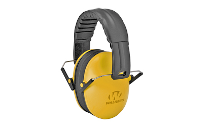 WALGWP-FKDM-YL_1 Walkers Folding Kid Muff 23 dB Yellow/Black