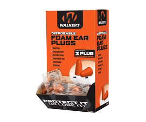 Walkers Foam Ear Plugs 200 Count Box