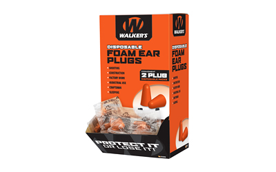 Walkers Foam Ear Plugs 200 Count Box