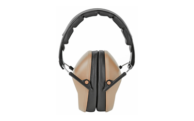 Walker’s Pro Low Profile Folding Muff – FDE, NRR 22 dB