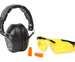 Walkers Pro Safety Combo Kit — Low-Profile Earmuff & Glasses