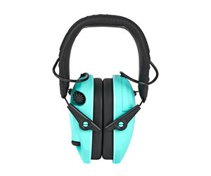 Walkers Razor Slim Electronic Muff, Teal, 23 dB