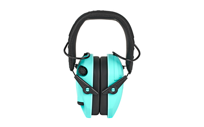 Walkers Razor Slim Electronic Muff, Teal, 23 dB