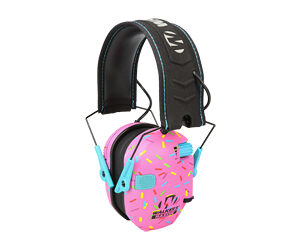 Walkers Razor Slim Electronic Muff 23 dB Pink Sprinkles