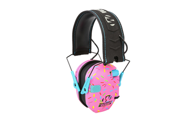 Walkers Razor Slim Electronic Muff 23 dB Pink Sprinkles