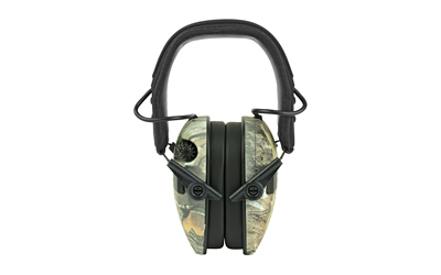 Walkers Razor Slim Electronic Muff, Realtree Xtra, NRR 23 dB