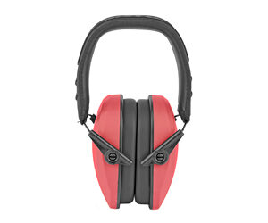 Walkers Razor Slim Passive Muff Coral/Black 27 NRR