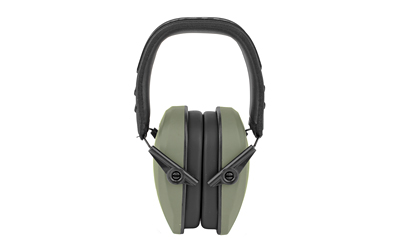 Walkers Razor Slim Passive Muff, Sage Green/Black, 27 NRR