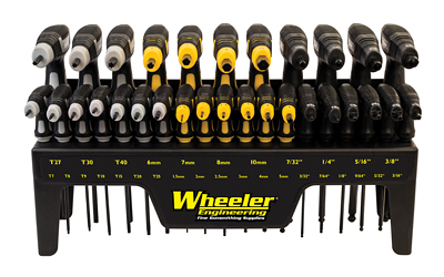 Wheeler 30-Piece P-Handle Driver Set SAE/Metric/Torx