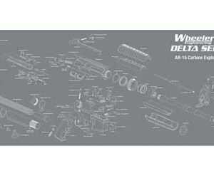Wheeler Delta AR-15 Maintenance Mat 20×47 Neoprene