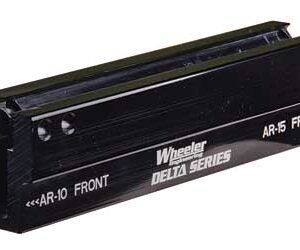 Wheeler Delta Series AR Upper Vise Block – Black Aluminum