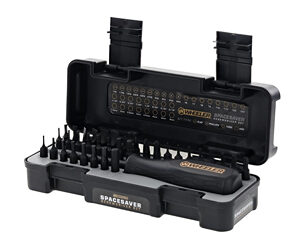 Wheeler SpaceSaver 36pc Screwdriver Set, 1/4in Drive