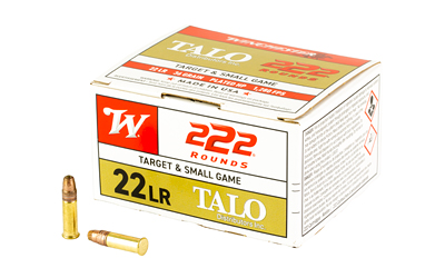 WN22LR222TA_1 Winchester 22 LR 36gr Lead HP 222rd Bulk Pack – TALO