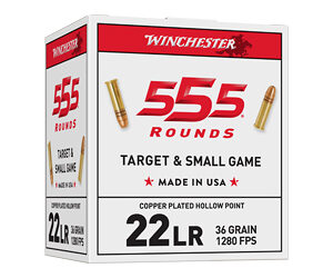 Winchester 22 LR 36 gr 555rd Bulk (10-box Case)