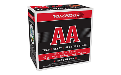 Winchester AA Target 12 Ga 2.75 in 1-1/8 oz #9 25rd