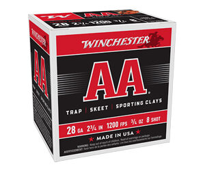 Winchester AA Target 28 Gauge 2-3/4in 3/4 oz #8 25rd