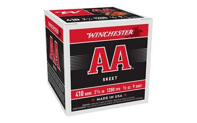 WNAA419_1 Winchester AA Target .410 Bore 2.5in 1/2 oz #9 25rd