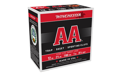WNAAL128_1 Winchester AA Xtra-Lite 12 Gauge 2.75 in 1 oz #8 25/Box