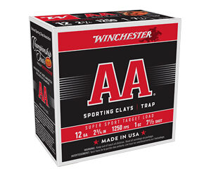 Winchester AA Super Sport 12GA 2-3/4″ 1oz #7.5 25/Box