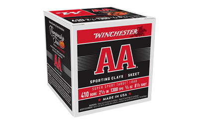 WNAASC4185_1 Winchester AA Super Sport 410 Bore 2.5in 1/2 oz #8.5 25rd