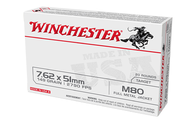 WNM80_1 Winchester M80 7.62x51mm FMJ 20rd