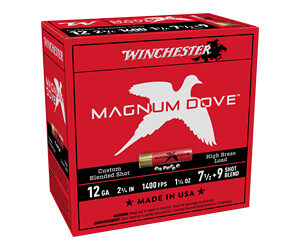 Winchester Magnum Dove 12 Gauge 2.75 in 1-1/4 oz 25rd
