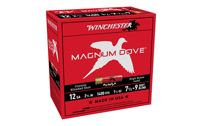 WNMD1279_1 Winchester Magnum Dove 12 Gauge 2.75 in 1-1/4 oz 25rd
